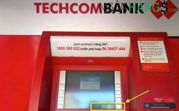 Ảnh Cây ATM ngân hàng Kỹ Thương Techcombank Công ty Kỹ thuật máy bay A75 1