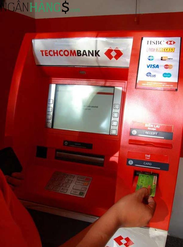 Ảnh Cây ATM ngân hàng Kỹ Thương Techcombank Vinmart Cộng Hòa 1