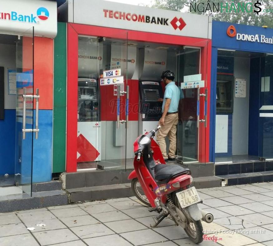 Ảnh Cây ATM ngân hàng Kỹ Thương Techcombank Công ty May mặc xuất khẩu Tân Châu 1