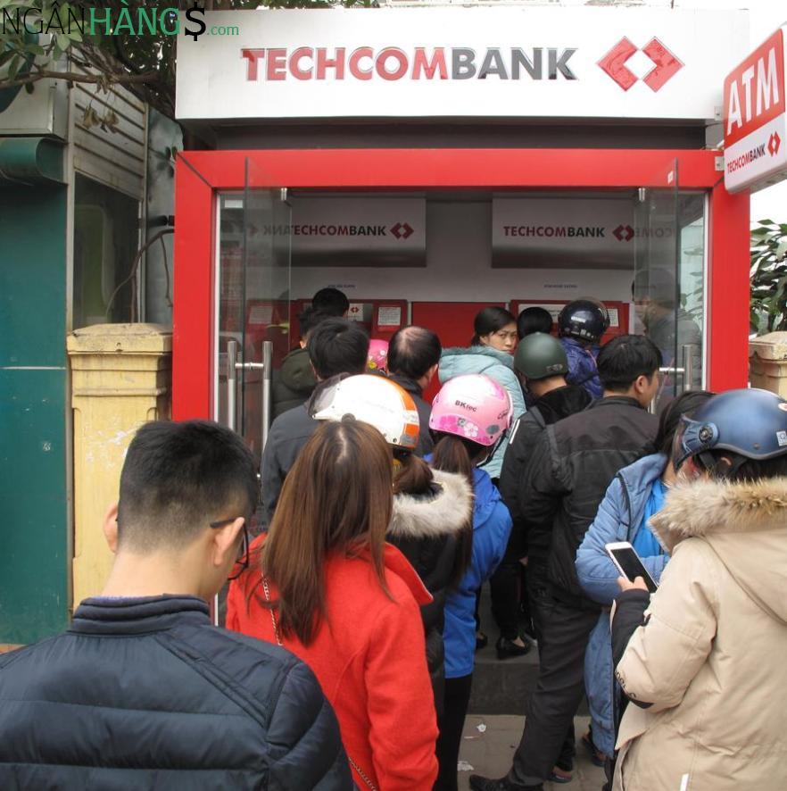 Ảnh Cây ATM ngân hàng Kỹ Thương Techcombank Foocomart Huỳnh Tấn Phát 1