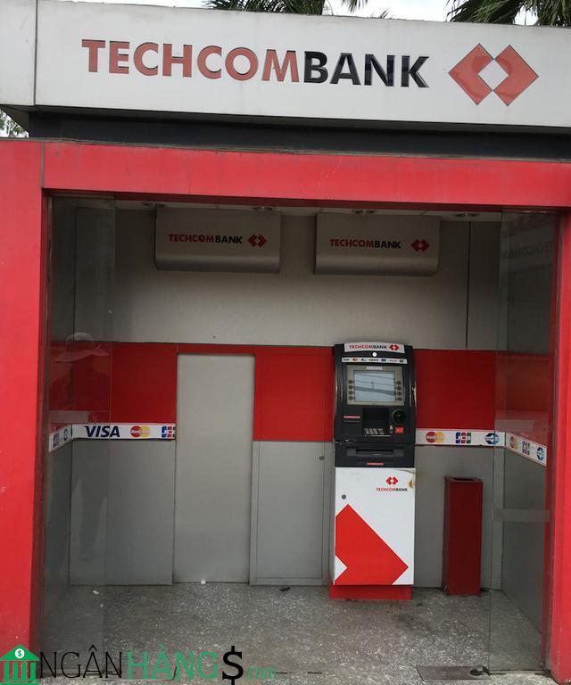 Ảnh Cây ATM ngân hàng Kỹ Thương Techcombank Siêu thị Co.opmart Nhiêu Lộc 1