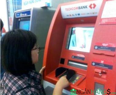 Ảnh Cây ATM ngân hàng Kỹ Thương Techcombank Bệnh viện Đa Khoa Hóc Môn 1