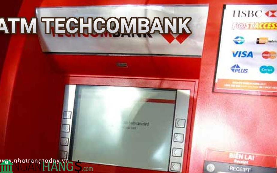 Ảnh Cây ATM ngân hàng Kỹ Thương Techcombank Thư viện khoa học tổng hợp TP.HCM 1