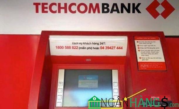 Ảnh Cây ATM ngân hàng Kỹ Thương Techcombank Nguyễn Oanh 1