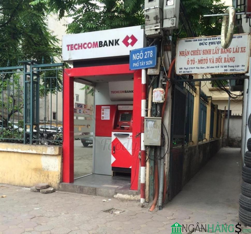 Ảnh Cây ATM ngân hàng Kỹ Thương Techcombank Đinh Bộ Lĩnh 1