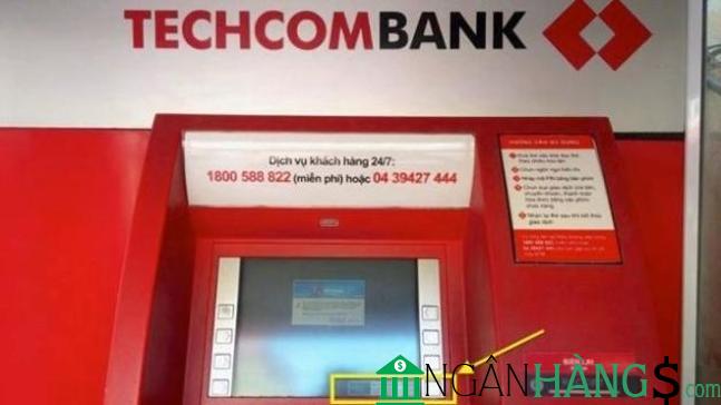 Ảnh Cây ATM ngân hàng Kỹ Thương Techcombank TTTM Nha Trang 1