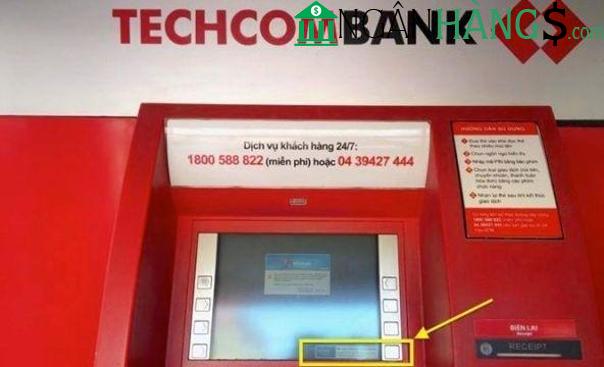 Ảnh Cây ATM ngân hàng Kỹ Thương Techcombank Sài Gòn 1