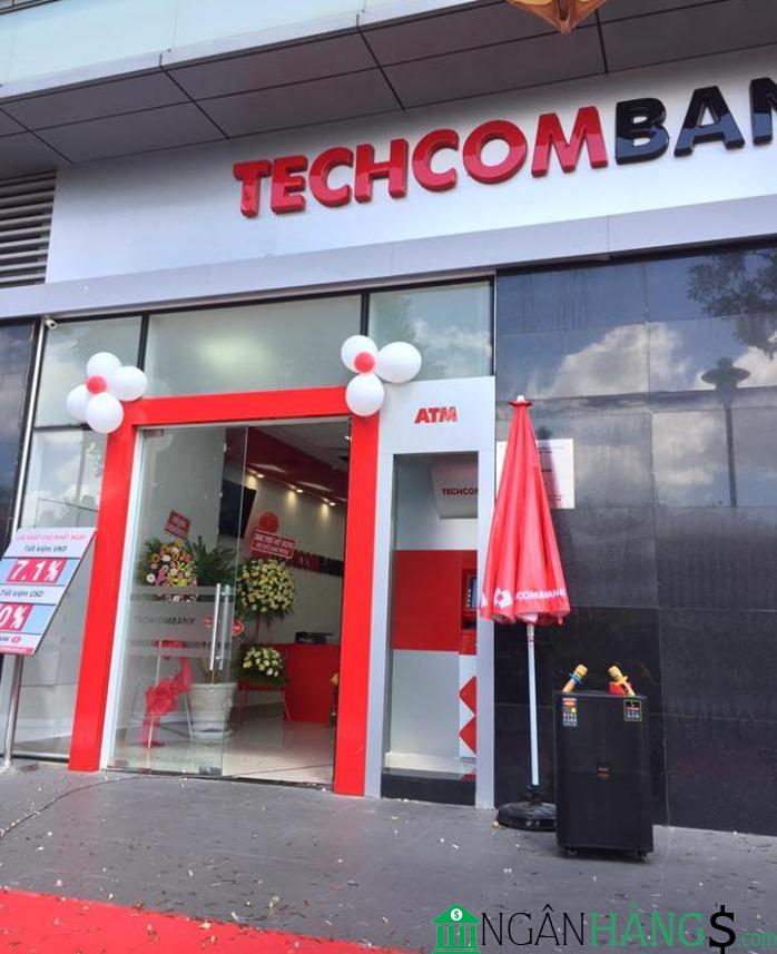 Ảnh Cây ATM ngân hàng Kỹ Thương Techcombank Công ty TNHH Xuất nhập khẩu may Sơn Hà 1