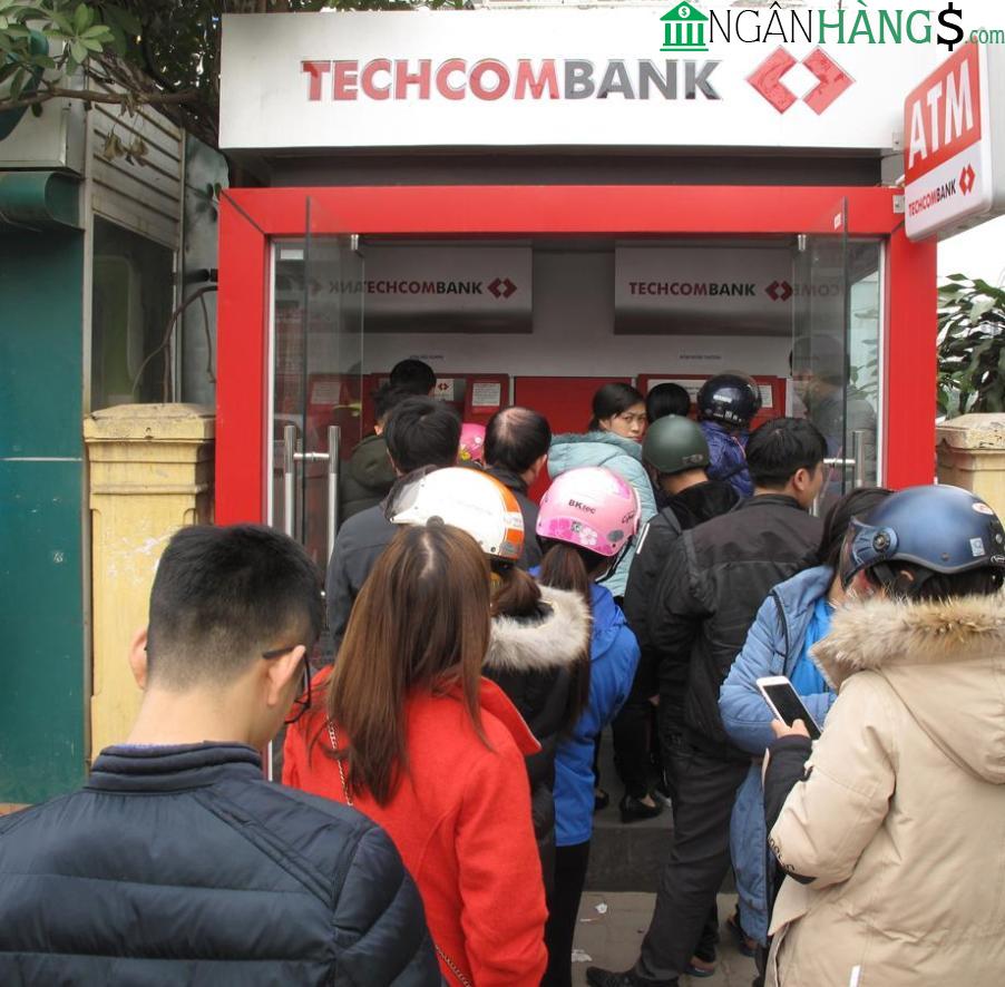 Ảnh Cây ATM ngân hàng Kỹ Thương Techcombank Bảo hiểm xã hội Q9 1