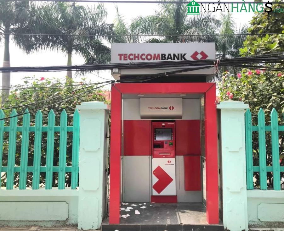 Ảnh Cây ATM ngân hàng Kỹ Thương Techcombank Trường ĐH Kinh tế luật 1