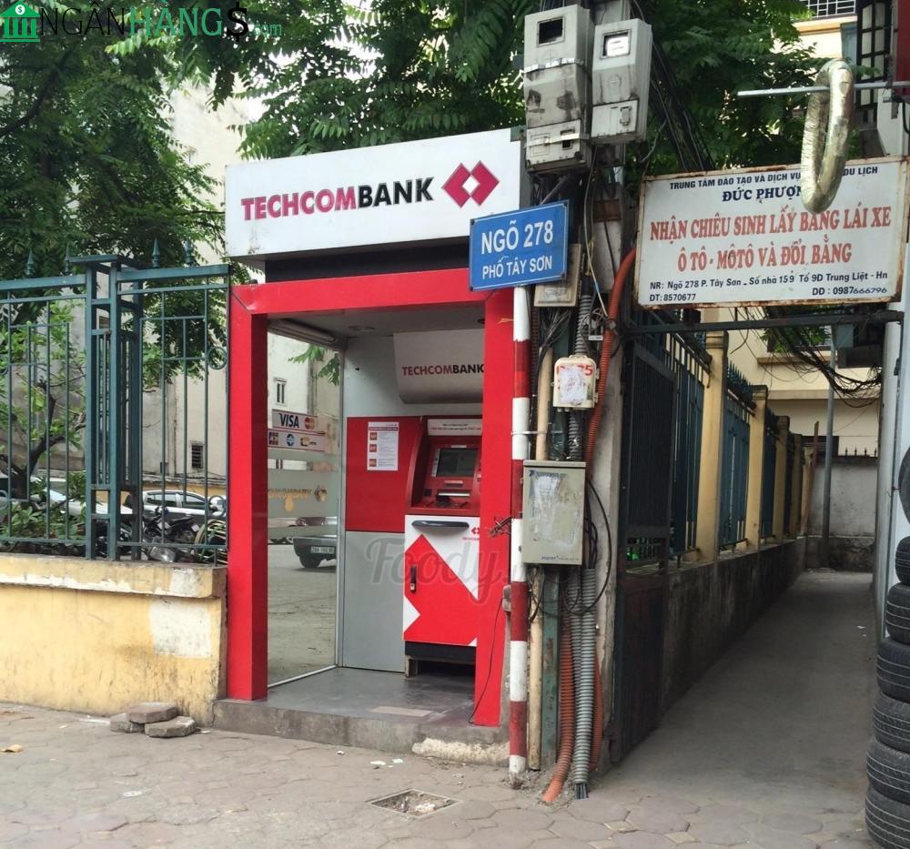 Ảnh Cây ATM ngân hàng Kỹ Thương Techcombank Siêu thị Coopmart Củ Chi 1