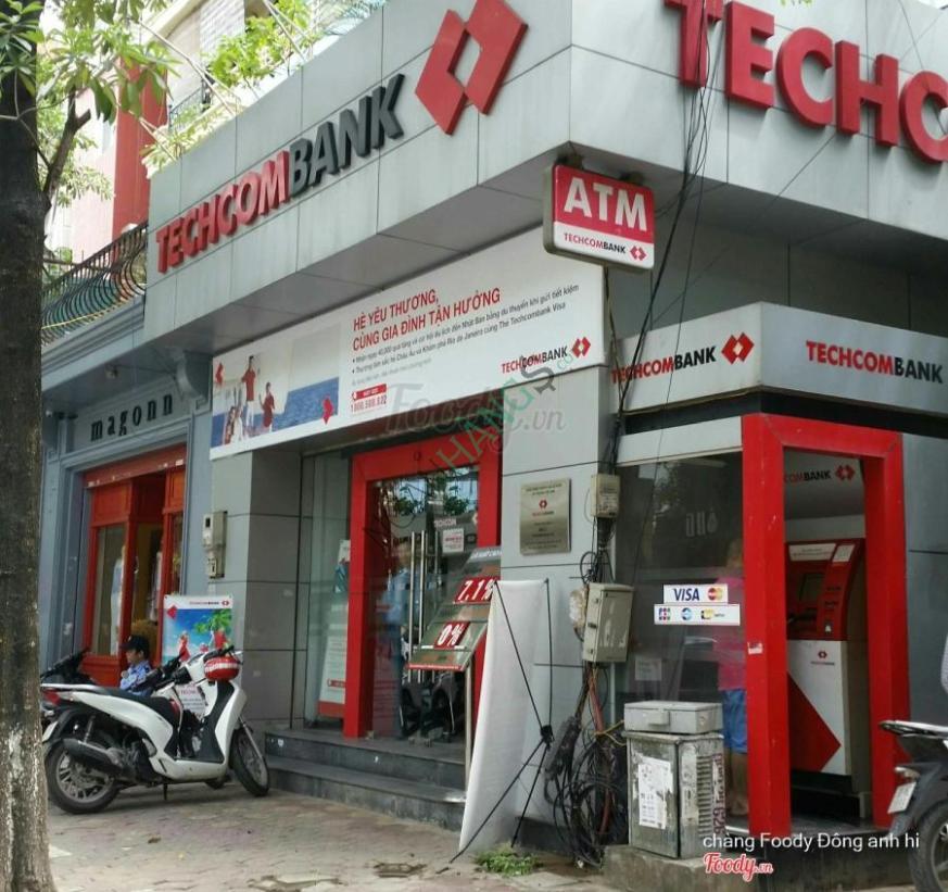 Ảnh Cây ATM ngân hàng Kỹ Thương Techcombank Khâm Thiên 1