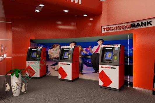 Ảnh Cây ATM ngân hàng Kỹ Thương Techcombank TRUONG Tiểu học Thái Thịnh 1