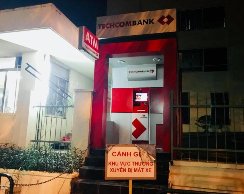 Ảnh Cây ATM ngân hàng Kỹ Thương Techcombank Ngã Tư Sở 1