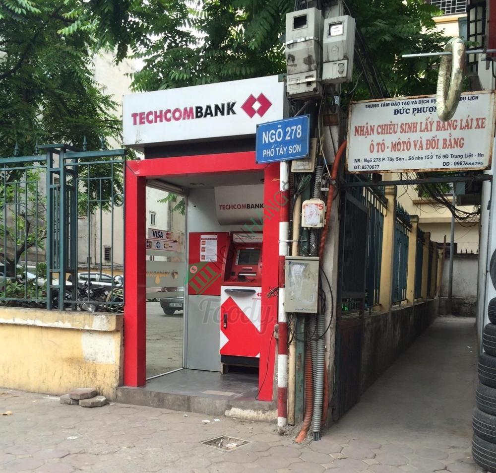 Ảnh Cây ATM ngân hàng Kỹ Thương Techcombank Thế hệ mới TCB Hoàng Quốc Việt (CRM - Nộp tiền, Rút tiền) 1