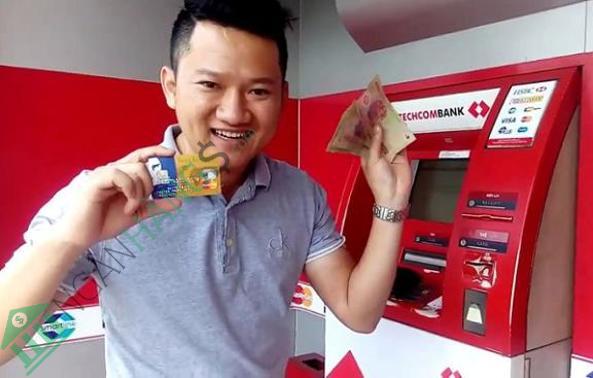 Ảnh Cây ATM ngân hàng Kỹ Thương Techcombank Quầy thu đổi ngoại tệ sân bay quốc tế Nội Bài 1