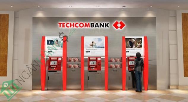 Ảnh Cây ATM ngân hàng Kỹ Thương Techcombank Công ty chuyển phát nhanh EMS 1