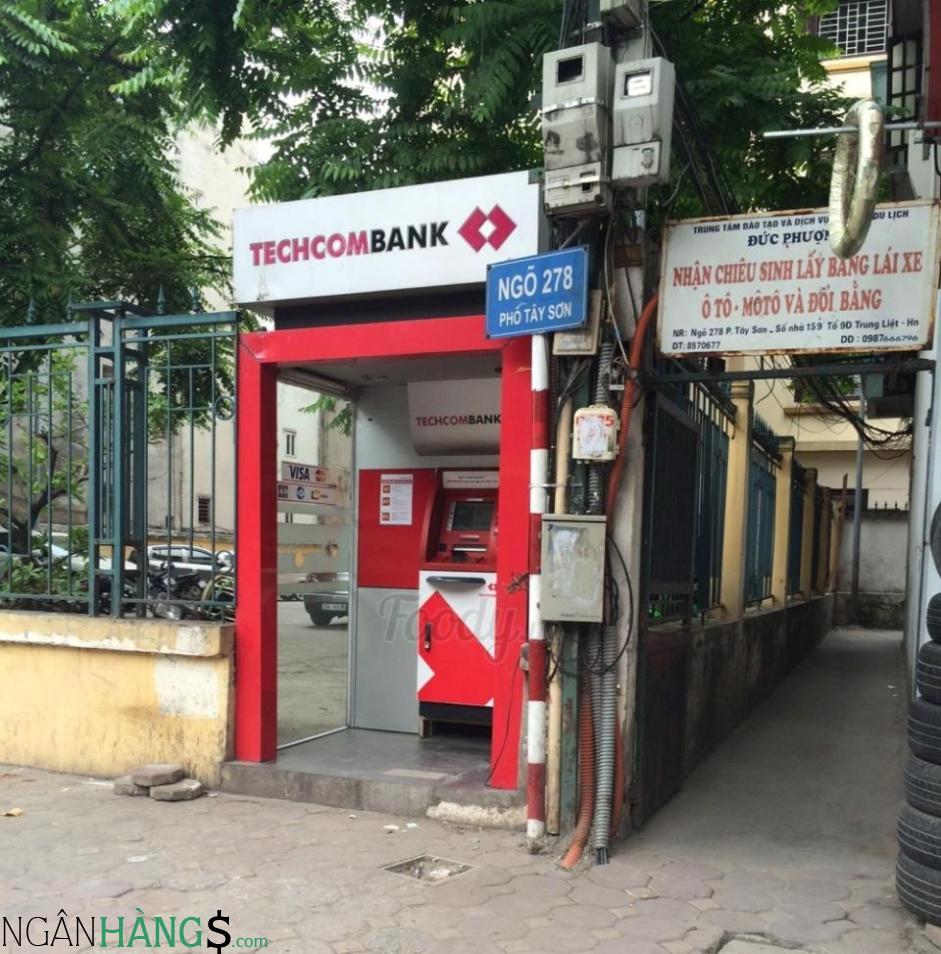 Ảnh Cây ATM ngân hàng Kỹ Thương Techcombank Yên Mỹ 1