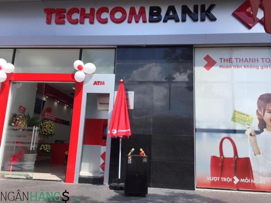 Ảnh Cây ATM ngân hàng Kỹ Thương Techcombank Giày Ngọc Hưng 1