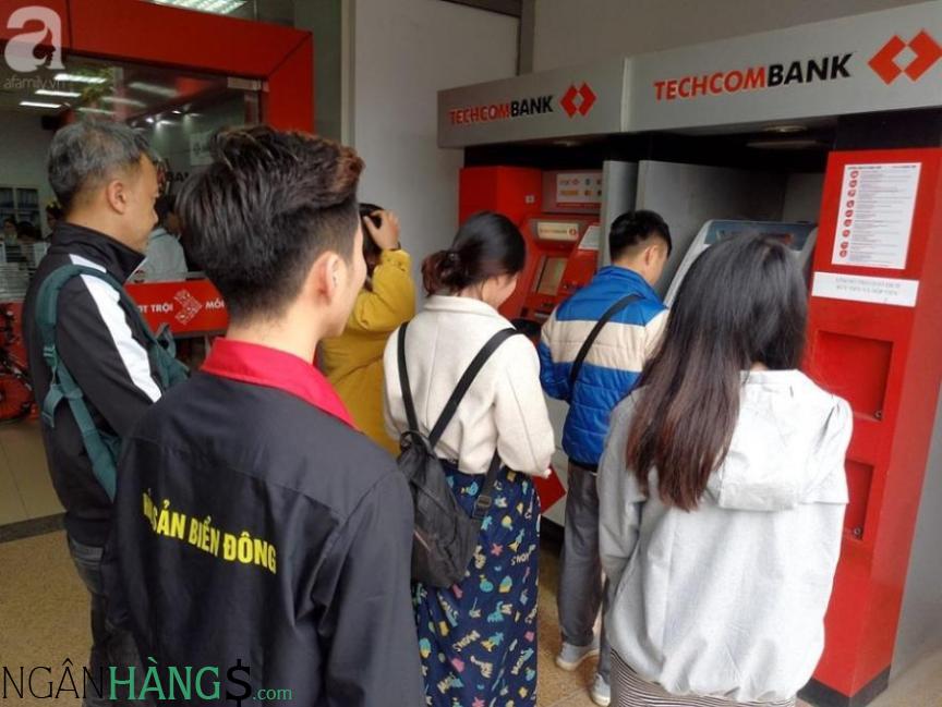 Ảnh Cây ATM ngân hàng Kỹ Thương Techcombank Công ty nhà Hoàng Hải 1