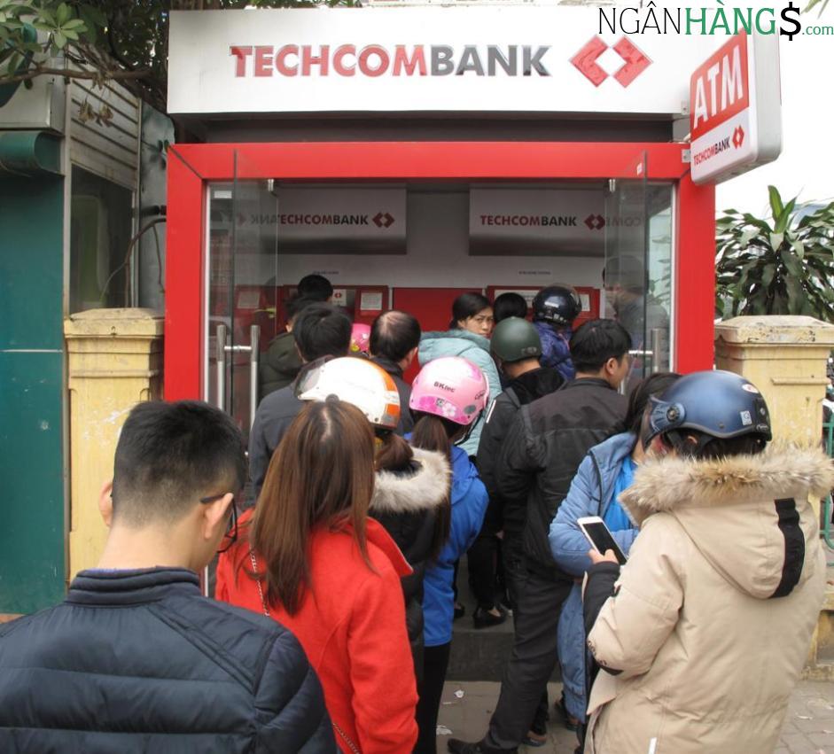 Ảnh Cây ATM ngân hàng Kỹ Thương Techcombank Công ty Gạch men Hoàng Gia - 1 1