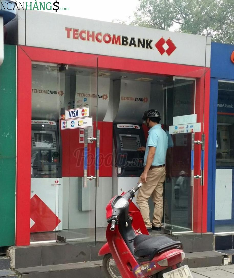 Ảnh Cây ATM ngân hàng Kỹ Thương Techcombank Bệnh viện trẻ em Hải Phòng 1