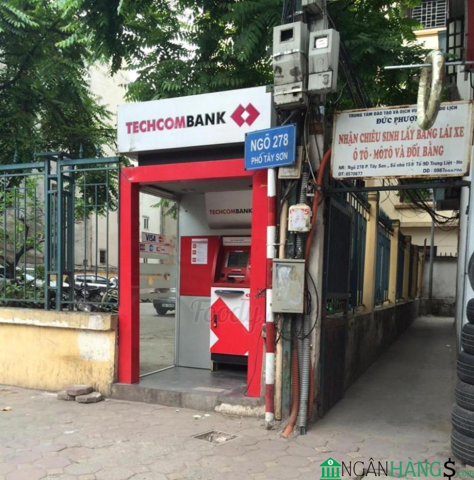 Ảnh Cây ATM ngân hàng Kỹ Thương Techcombank Công ty May Minh Anh - Kim Liên 1