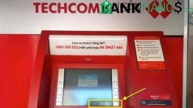 Ảnh Cây ATM ngân hàng Kỹ Thương Techcombank Công ty ROLL SPORT 1,2,3,4 1