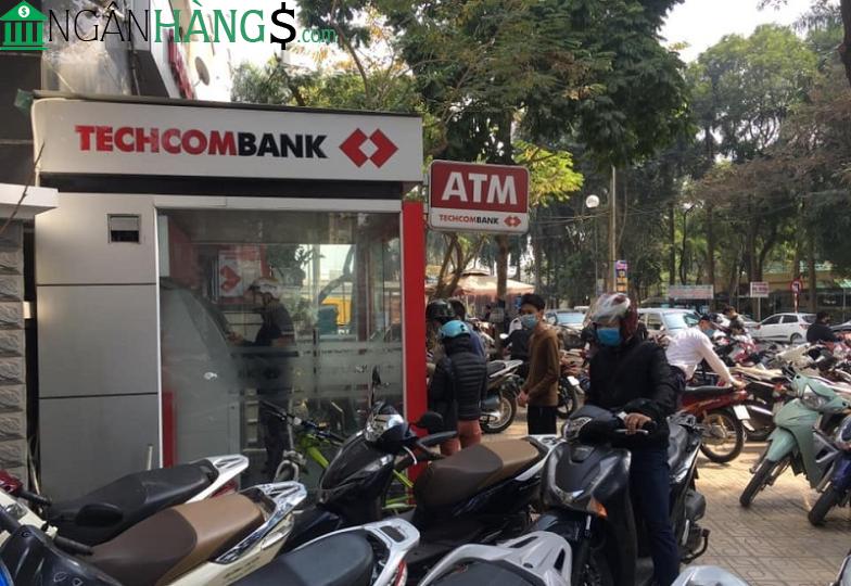 Ảnh Cây ATM ngân hàng Kỹ Thương Techcombank Thái Nguyên 1