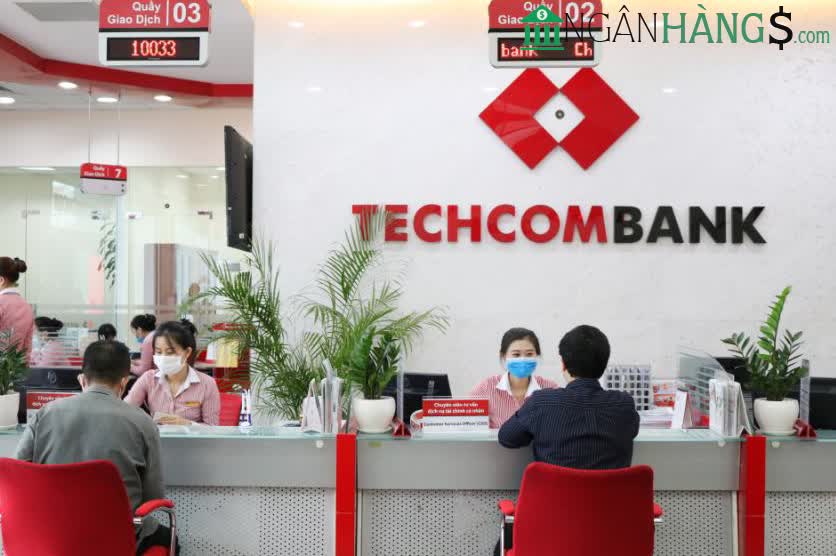 Ảnh Cây ATM ngân hàng Kỹ Thương Techcombank Phòng giao dịch Ngã Tư Sở 1